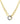 14K Reversible Diamond Sapphire Charm Enhancer