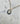 14K Blue Sapphire Horseshoe Charm