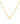14K Gold Plated Sterling Silver Charm Enhancer Necklace