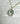 14K Oval Emerald And Diamond Charm