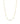 14K White Enamel Beaded Necklace