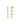 14K Diamond Bezel Chain Earrings