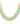 Emerald And Baguette Diamond Necklace