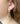 14K Square Diamond Drop Earrings