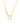 14K Charm Enhancer Paperclip Multi Way Necklace