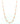 14K Angel Skin Coral Enamel Beaded Neckace
