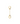 14K Single Diamond Handcuff Earring