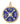 Gold Plated Compass Enamel Charm