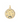 Gold Plated Disc Charm