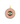 Gold Plated Pink Enamel Evil Eye Charm