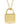 14K Engravable Lock Necklace