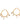 Rose Gold Plated Charm Hoops