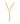 14K Diamond 2 Way Rolo Lariat Necklace