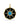 14K Onyx Celestial Charm