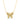 14K Diamond Butterfly Necklace