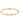 14K Diamond Paperclip Bracelet