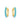 14K Turquoise Huggies