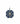 14K Diamond And Sapphire Charm