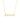 14K Cursive Diamond Love Necklace