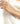 14K White Enamel Alternating Bar Stations Adjustable Bracelet