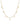 14K Diamond Bezel Fringe Necklace