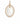 14K Puffed Mariner Mother Of Pearl Charm