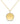 14K Diamond Disc Pendant