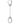 14K Single Diamond Handcuff Earring
