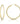 14K 3MM Large Gold Hoops