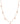 14k Bezel Drop Diamond Necklace