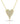 14K Diamond .75 Inch Diamond Heart