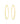 2.5 Inch Maria Italian Textured Hoop