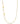 14K Mini Gothic Multi Initial Necklace