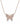 14K Diamond Butterfly Necklace