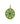 14K Emerald Charm
