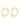 14K Gold Plated Link Earrings