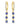 14K Diamond And Sapphire Drop Huggies