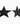 14K Oxidized Black Diamond Star Earrings