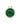 14K Malachite and Emerald Charm