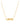 14K Puffed Love Necklace