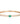 14K Emerald Diamond Bangle