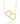 14K Slanted Large Initial Pendant