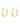 14K Plated Satin Finish Hoop