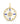 14K Sapphire Disc Charm