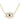 14K Diamond Evil Eye Necklace