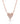 14K Diamond Pave Heart Necklace