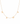 A delicate gold chain necklace featuring three hanging capital letters spelling 'MAMA' on a clean white background.