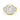 A yellow gold ring featuring a large emerald-cut diamond center stone flanked by two smaller baguette-cut diamonds, set against a clean white background.