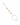 A delicate silver chain bracelet featuring four small yellow-gold butterfly charms spaced along the chain, with small clear stones set in circular links. The bracelet has a circular ring at one end and an adjustable clasp at the other, shown on a plain white background.