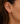 14K Ruby Moon Earrings